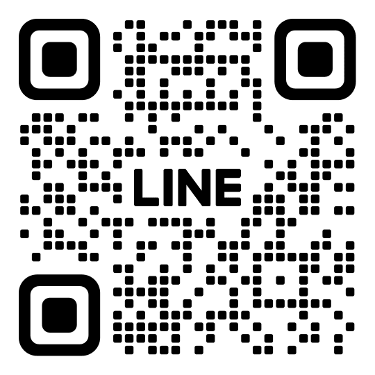 LINE公式アカウントの友だち追加用QRコード